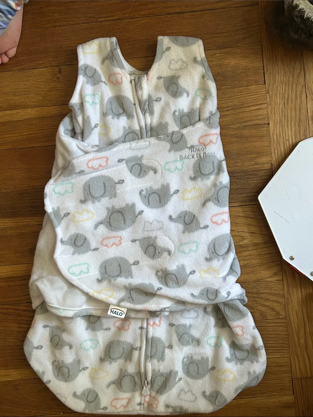 HALO SleepSack Swaddle Bundle Fleece & Cotton 0-3M